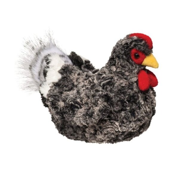 New w/ Tag Douglas Plush Black Hen Pepper  Stuffed Animal - Picture 1 of 9